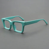 Dino Acetate Rectangle Glasses Frame Rectangle Frames Southood Mint Green